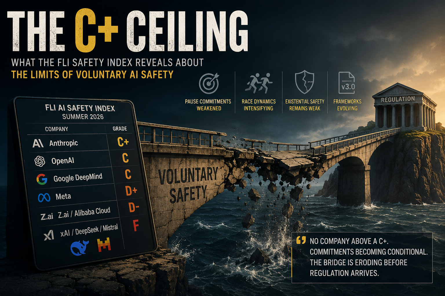 Illustration: What happens when the industry's best AI safety program still falls short?