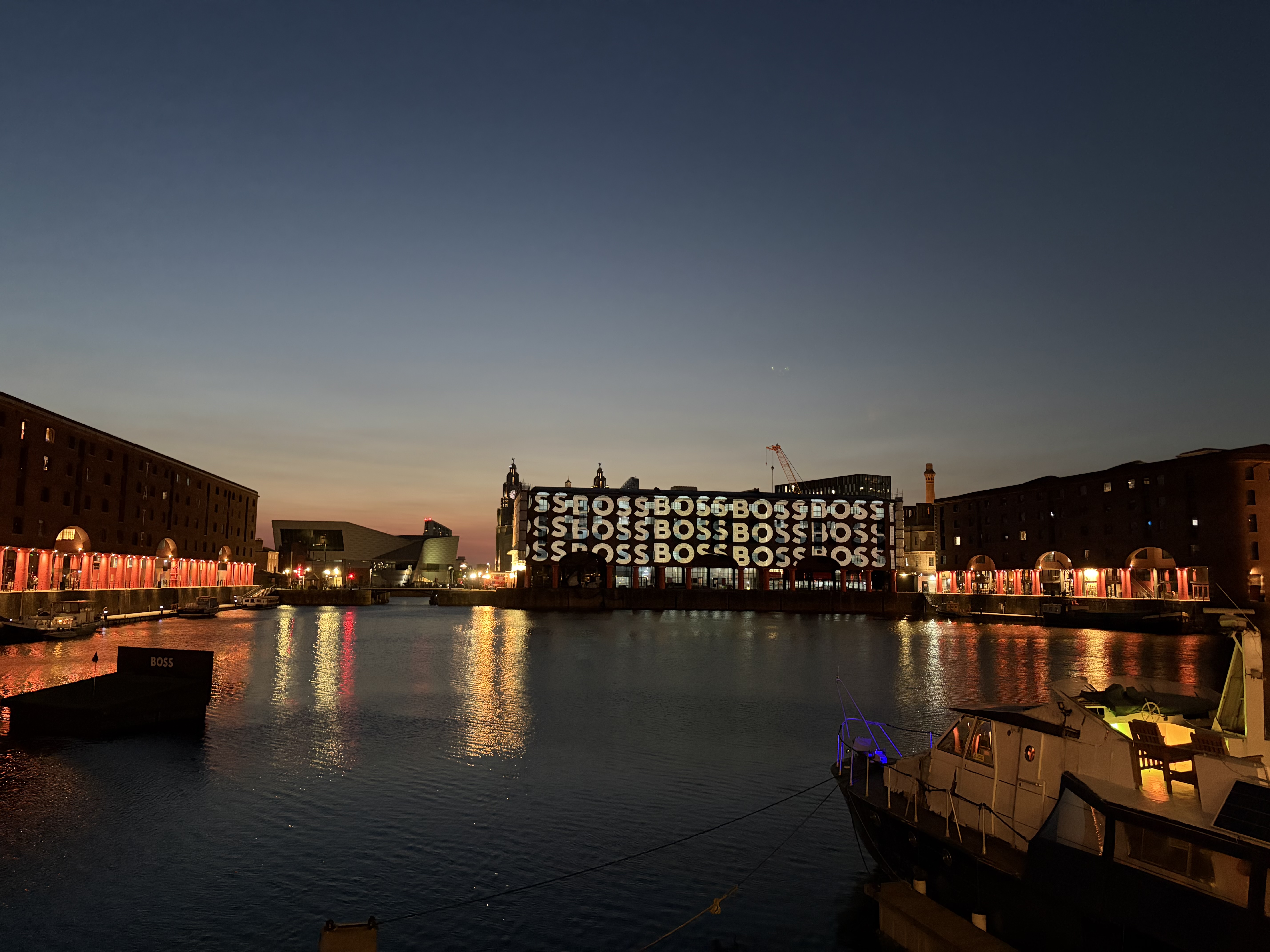 Liverpool Waterfront at Night