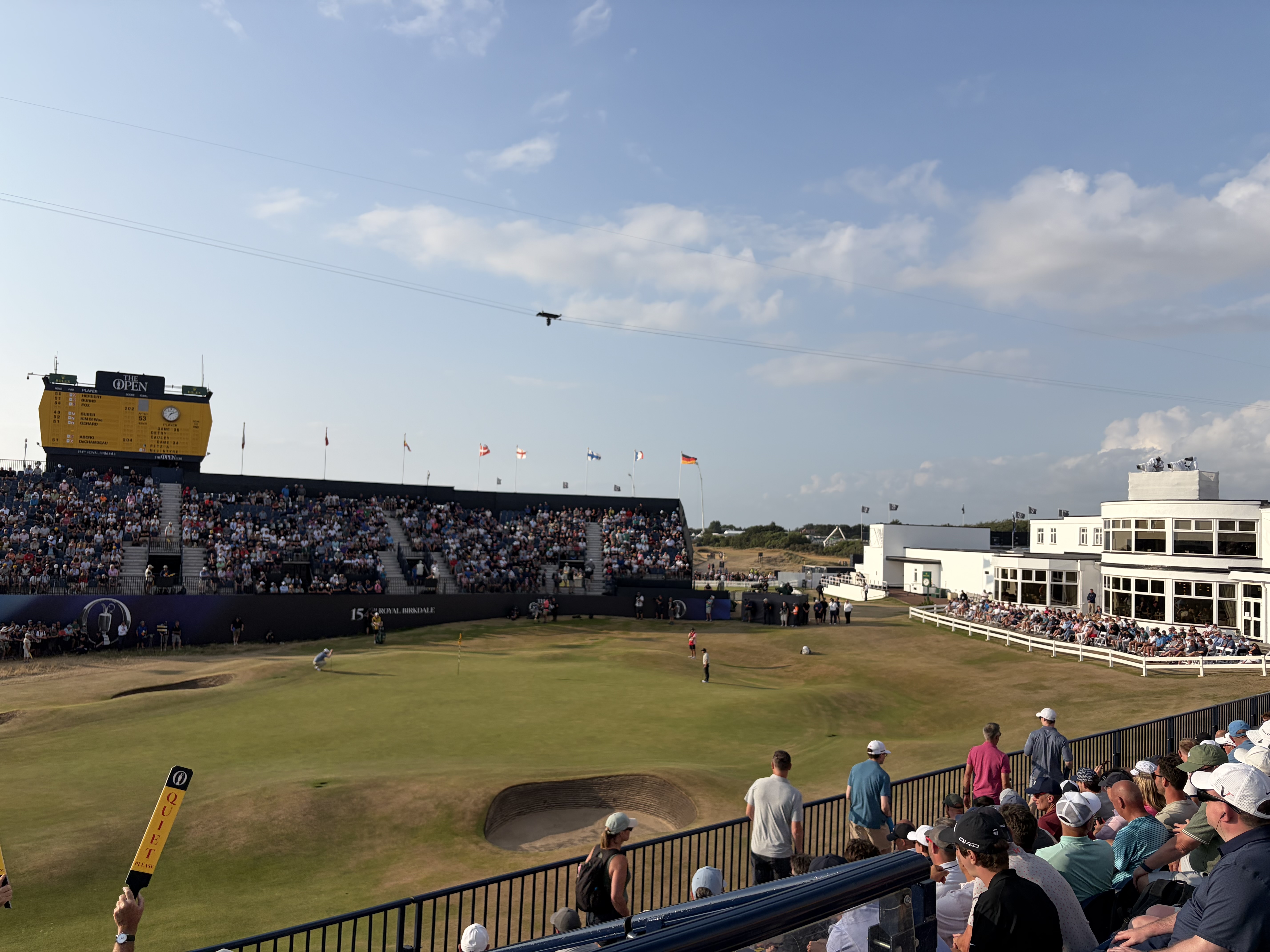 The Open – 18th Green & Grandstand