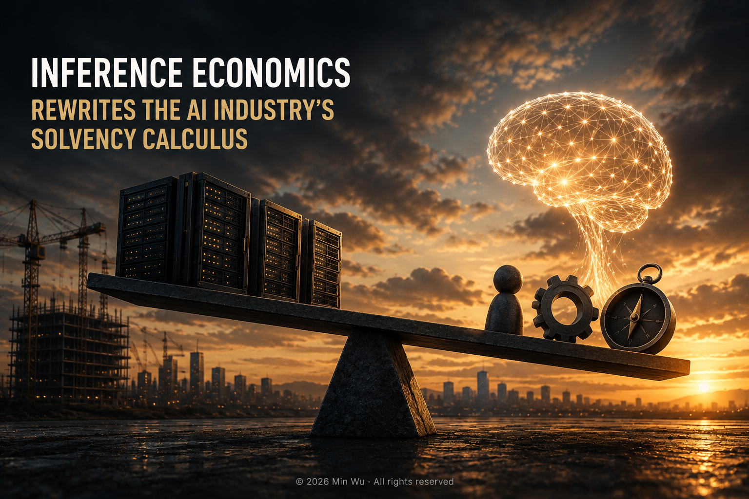 Illustration: The infrastructure bet depends on more than just building more data centers.